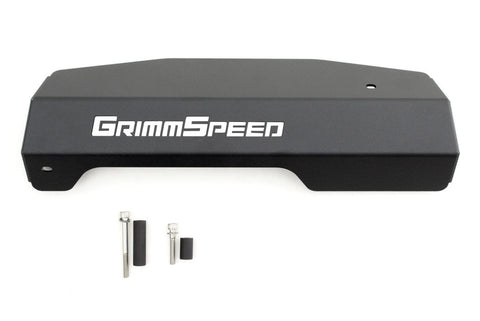 GrimmSpeed Black Pulley Cover For 2015+ WRX