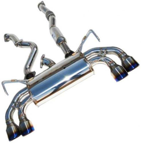 Invidia Q300 Titanium Quad Tip Catback Exhaust 2011-2014 WRX Hatchback / 2008-2014 STI Hatchback