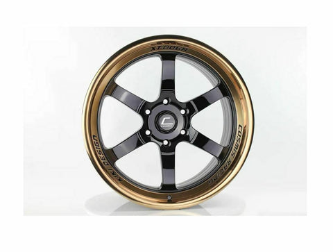 Cosmis Racing XT-006R Black with Bronze Machined lip 20x9.5 +10mm 6x139.7