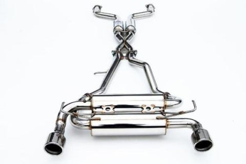 Invidia Gemini SS Rolled Tip Catback Exhaust For 2003-2009 350Z